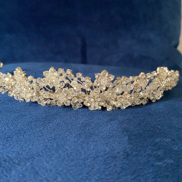 Swarovski Crystal Tiara Elegant Bridal Tiara